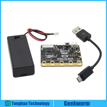 

Micro:Bit Go (On-the-go Starter Bundle) Micro:bit + AAA Battery Holder + USB Cable Kit Micro:Bit Starter Kit