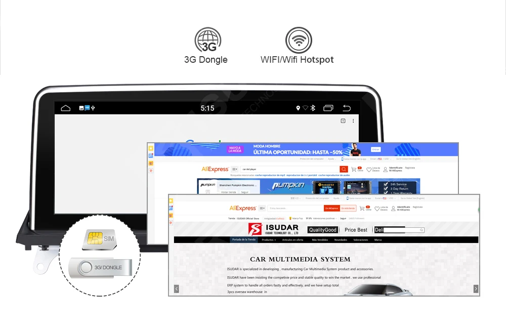 Perfect Isudar Car Multimedia player 2 din android 7.1.1 Car DVD 10.25 Inch For BMW/X5/F15/E70/X6/E71 32GB Rom Quad Cores GPS Radio FM 15