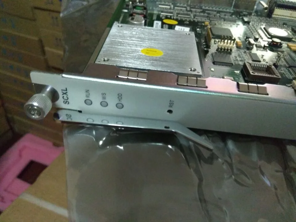 Оригинальная плата ZTE SCXL для C300 GPON или EPON OLT 2 портов ethernet и одного порта SD.|board|board