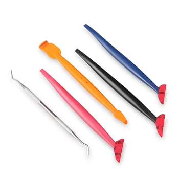 

EHDIS Car Window Tint Magnet Squeegee Scraper Tools Kit Carbon Fiber Film Auto Foil Sticker Remover Wrapping Accessories Set