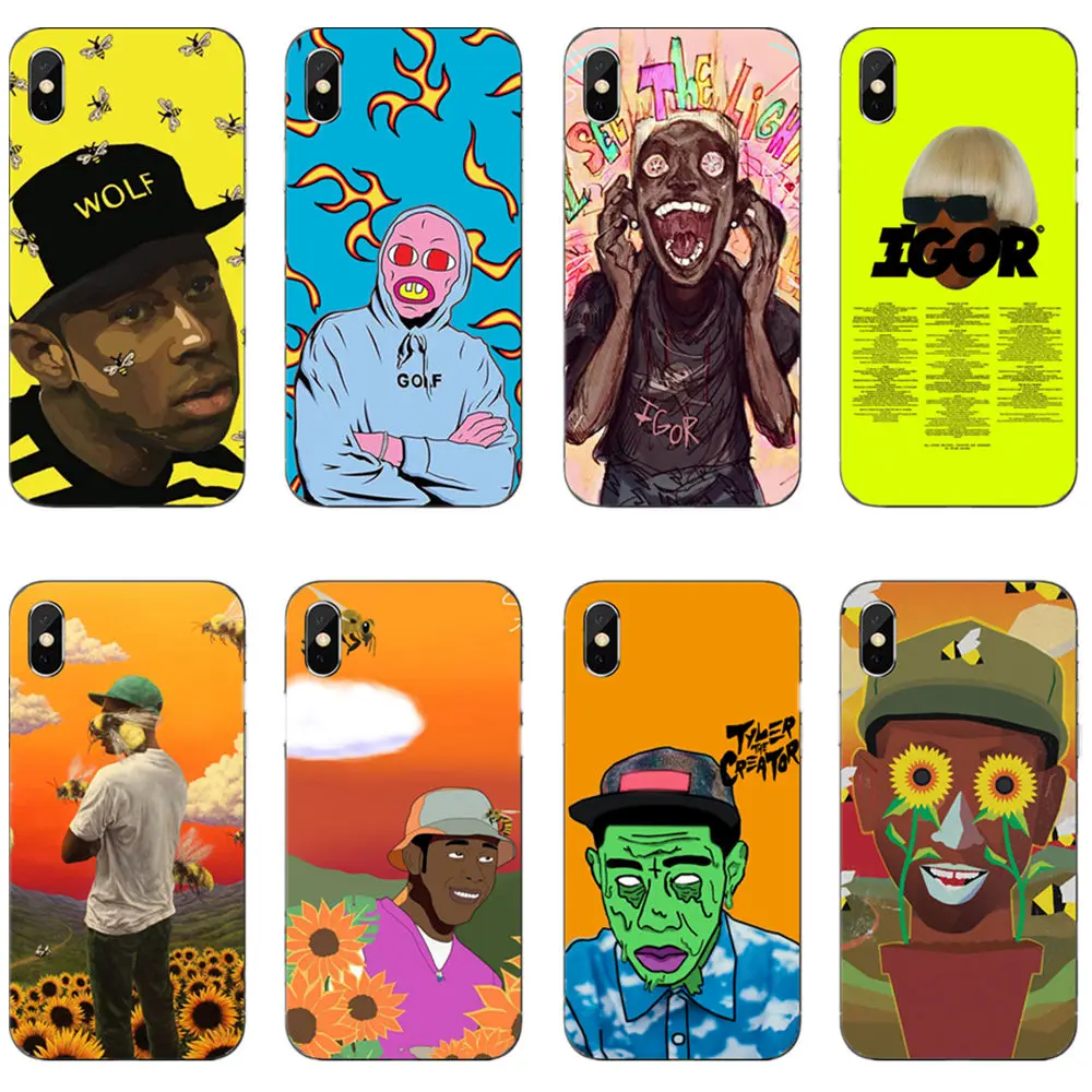

Tyler the Creator Igor Album Red Box Logo Soft TPU silicone Cover phone case For iPhone Max XR XS X SE 5 5S 6 6S Plus 7 8Plus