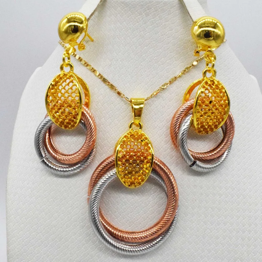 

Fashion jewelry set African Nigeria Dubai gold-color African bead jewelry wedding jewelry set african beads jewelry sets