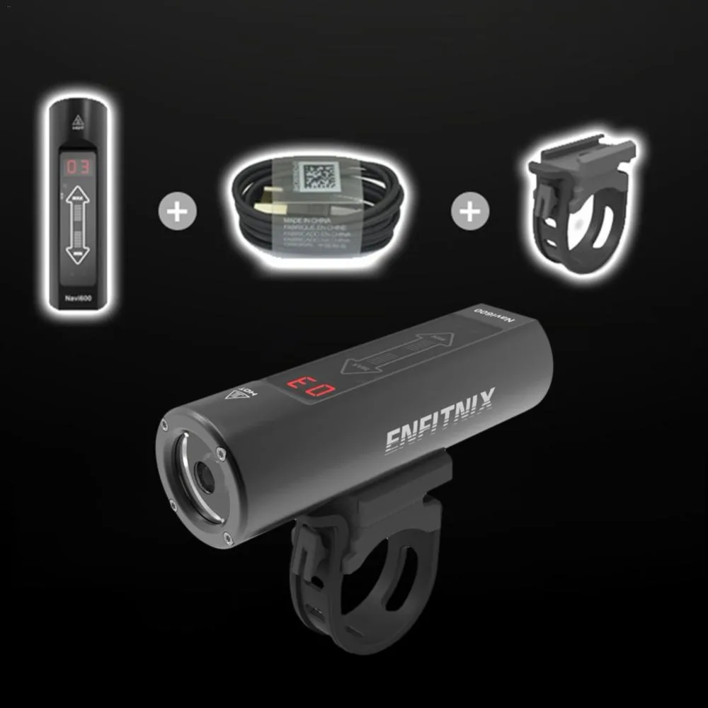 Светильник умный головной светильник s Enfitnix Navi600 USB Перезаряжаемый дорожный горный велосипед умный головной светильник s для велосипедных аксессуаров