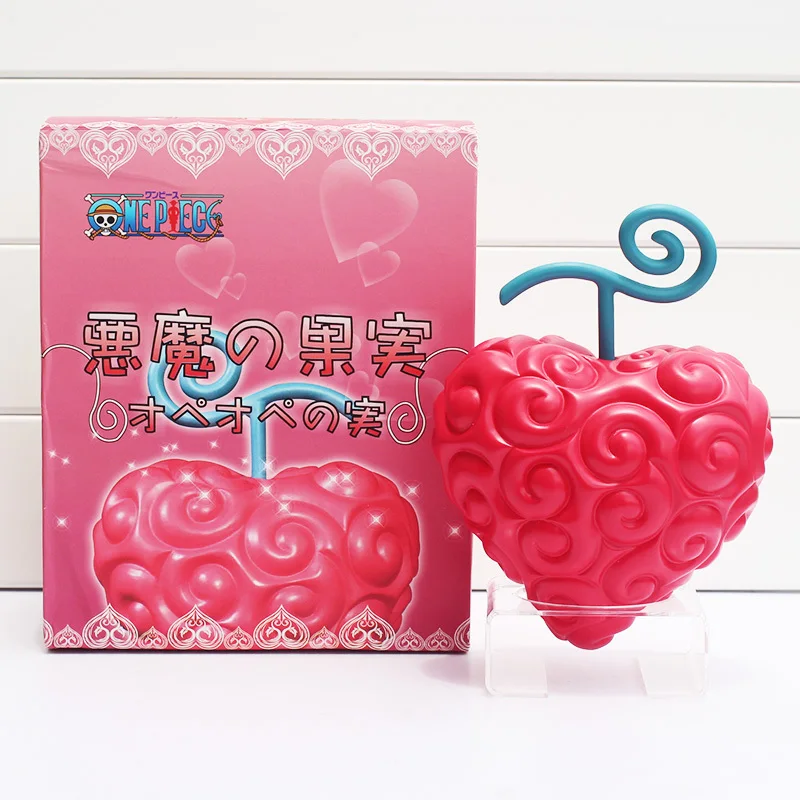One Piece Law Devil Fruit Heart Devil Nut PVC Action Figure Model Toys 18cm With Box Free Shipping