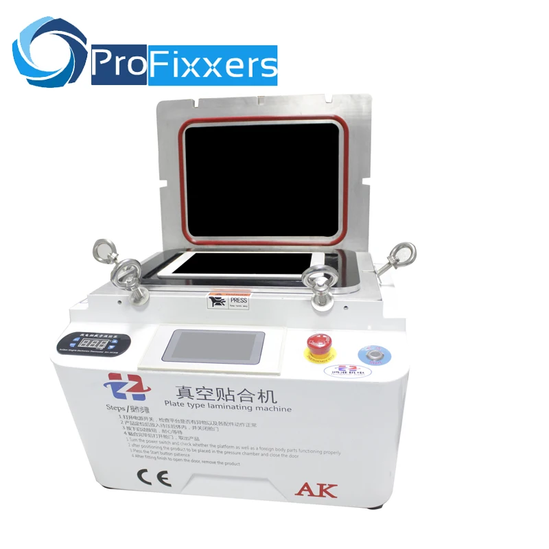 high-tech 2 in 1 OCA Vacuum Laminating machine and remove bubble Machine 12" autoclave lcd laminating machine tablet laptop