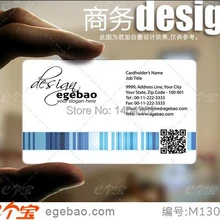 Визитная карточка по индицидуальному заказу печать пластиковые прозрачные/белые чернила ПВХ визитная карточка односторонний принт 500 шт./партия № 2035