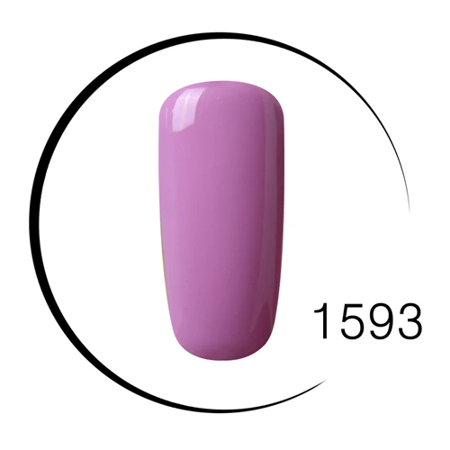 Elite99 7 мл УФ чистый цвет серия Гель-лак для Ногтей Стойкий Гель-лак для ногтей Vernis полуперманентный гель-праймер для ногтей Лаки - Цвет: 1593 Fuchsia Pink