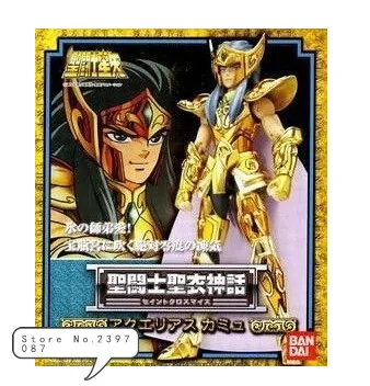 Bandai японская версия Saint Seiya 1 0 старая золотой Санта-Водолей камус металлический