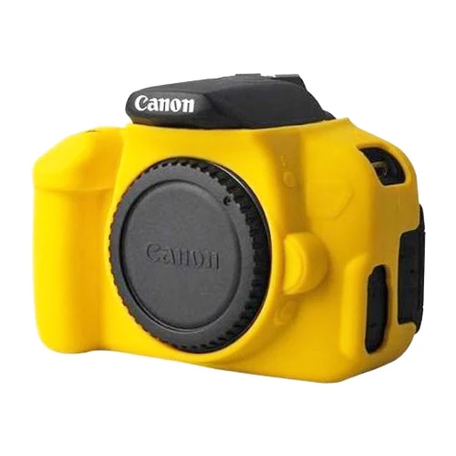PULUZ высококачественный мягкий силиконовый защитный чехол для Canon EOS 650D/700D мягкий резиновый чехол для камеры для Canon - Цвет: Yellow