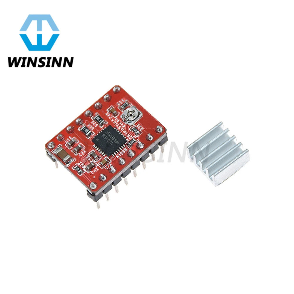 StepStick A4988 DRV8825 محرك متدرج نموذج مشغل الناقل 4-طبقة PCB ل 3D طابعة