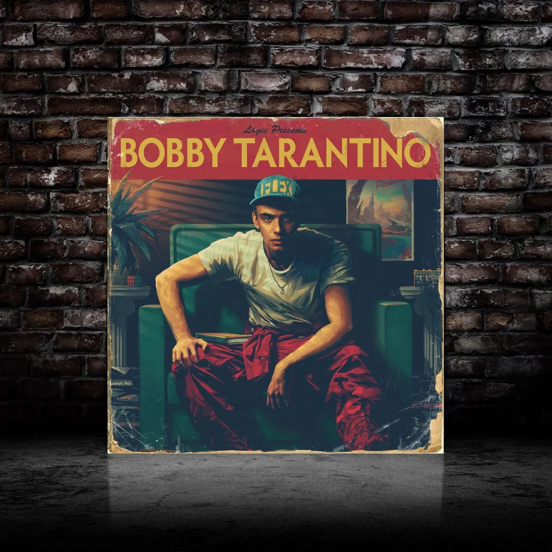 

logic bobby tarantino music album Hip hop music rock music Wall Pictures for Living Room No Frame canvas poster