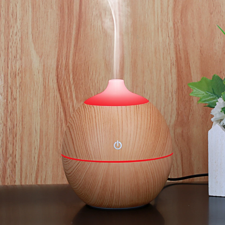 USB 130ML 7LED Air Humidifier Ultrasonic Aroma Essential Oil Cool Mist Diffuser (21)