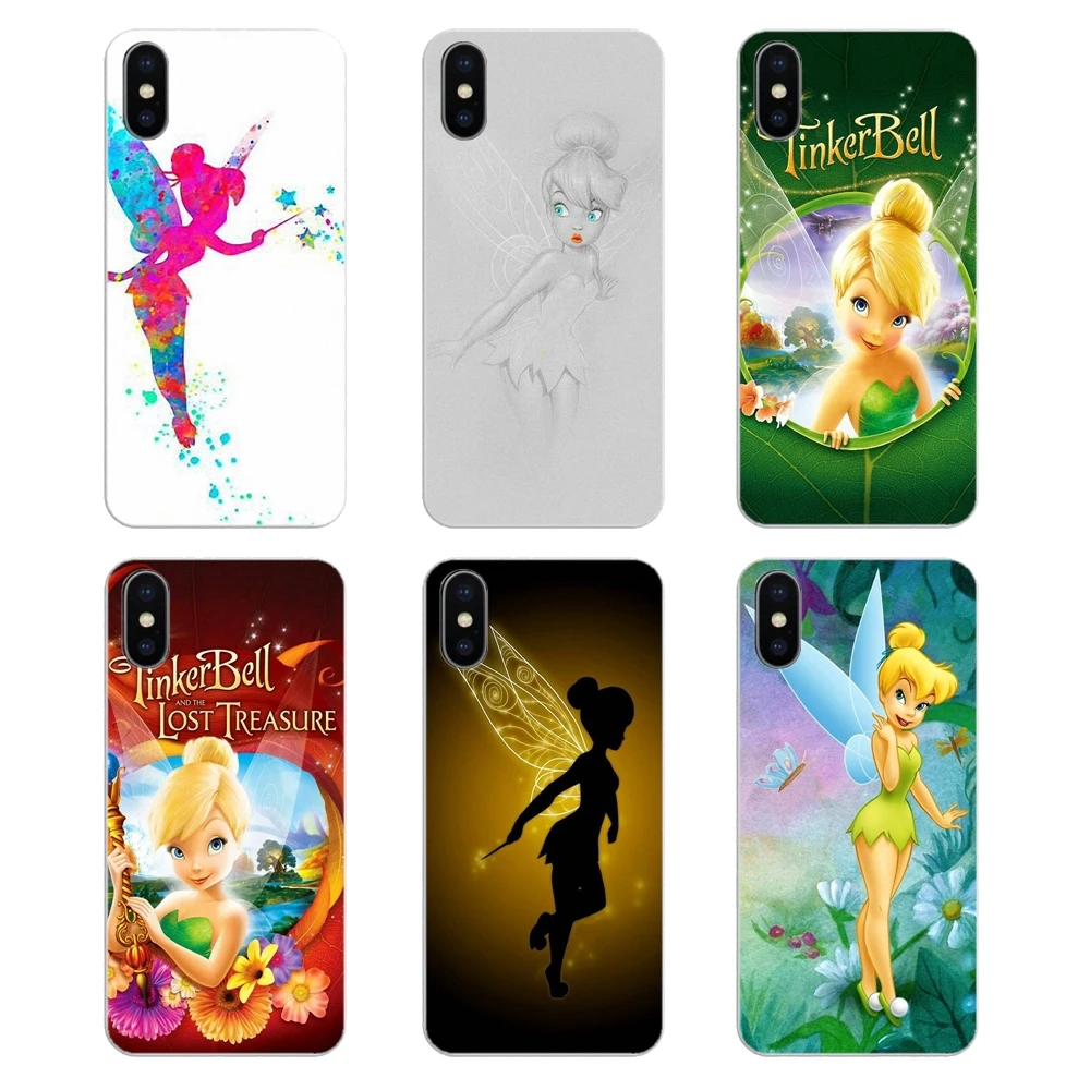

For Motorola Moto X4 E4 E5 G5 G5S G6 Z Z3 G3 C Play Plus Jpan anime tinkerbell tinker bell Periwinkle Silicone Phone Shell Cover