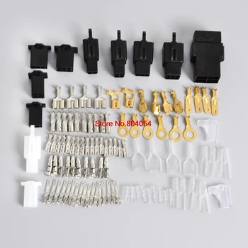 

For Honda Yamaha Kawasaki Suzuki Ducati Motorcycle Electrical Wiring Harness Loom Repair Kit Plugs Bullets Connectors