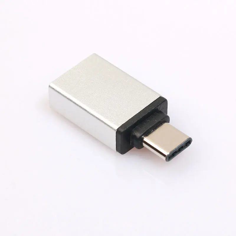 Металлический Переходник USB 3 1 Type C Male 2 0 Female с функцией OTG для Apple Macbook Google Chromebook