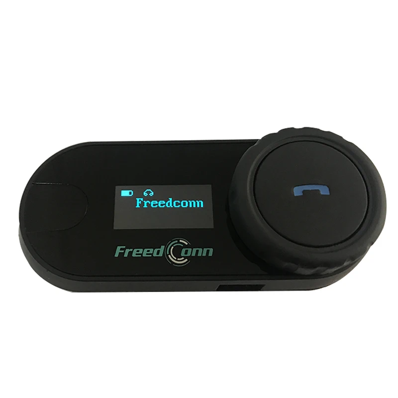 FreedConn бренд TCOM-SC Bluetooth мотоциклетное переговорное устройство шлем с наушниками, с внутренней телефонной связью ЖК-экран с fm-радио+ дополнительный наушник+ кронштейн