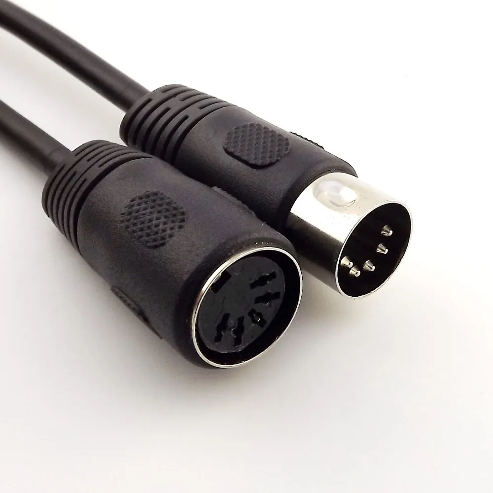1 шт. кабель удлинитель 50 см/3 м 5 контактов разъем штырь гнездо|extension cable|pin din5 pin din |