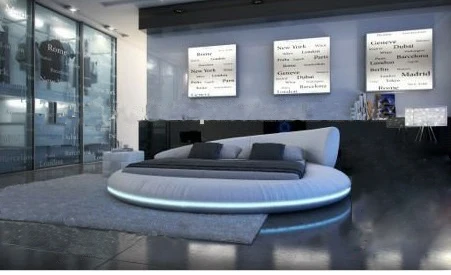 runde bett möbel matratze luxus extra große größe rundes bett spitzenkornleder weichbett beste möbel zu schlafzimmer haus villa weichbett runde bett möbel matratze luxus extra große größe rundes bett spitzenkornleder weichbett beste möbel zu schlafzimmer haus villa weichbett