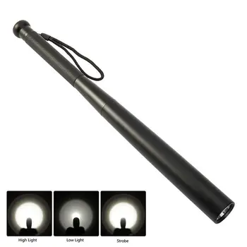 

Self-defense Baseball Bat LED Flashlight Tactical Light Torch Waterproof Security Lamp Jan-23
