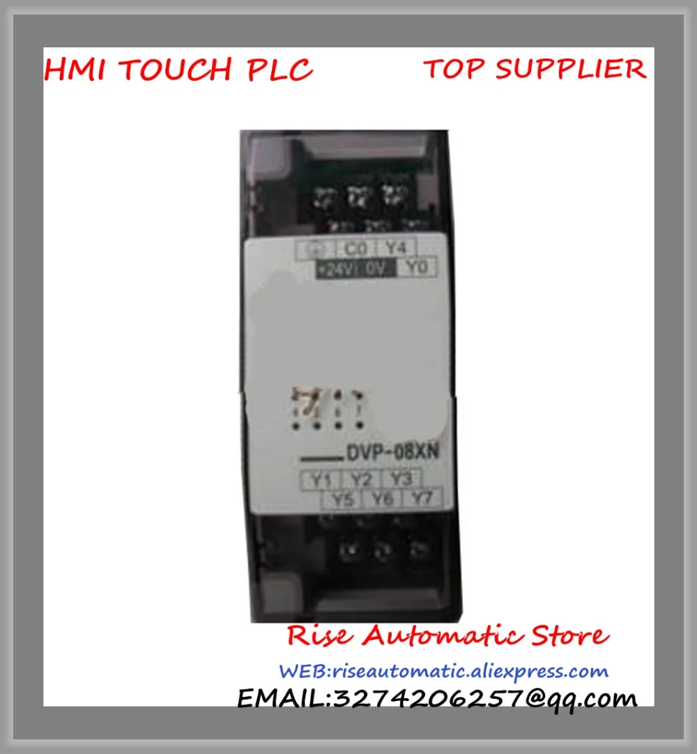 New Original Programmable Controller series Digital Extension Module 8-point 8DO NPN transistor DC power DVP08XN11T new original programmable controller plc 8do transistor pnp output digital module dvp08sn11ts