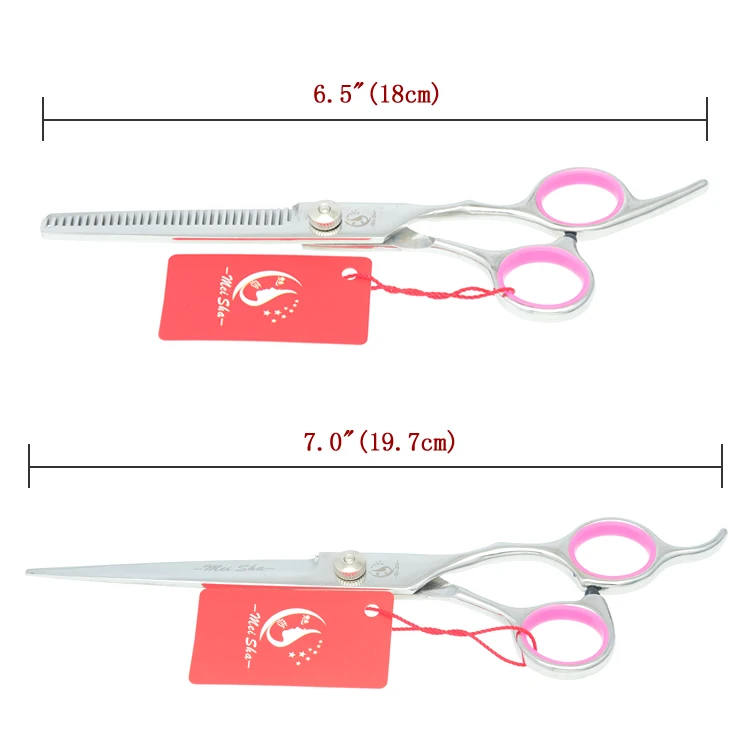 Meisha 7 дюймов ПЭТ Изогнутые Ножницы стрижка Япония 440c собака ножницы инструмент для укладки для Стрижки животных HB0073