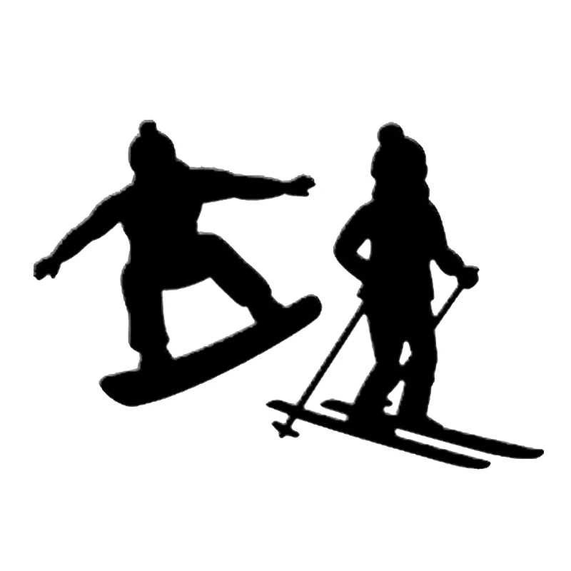 

Swovo Ski boy girl Metal Cutting Dies Stencils for DIY Scrapbooking Album Paper Card Decorative Craft Embossing Die Cut
