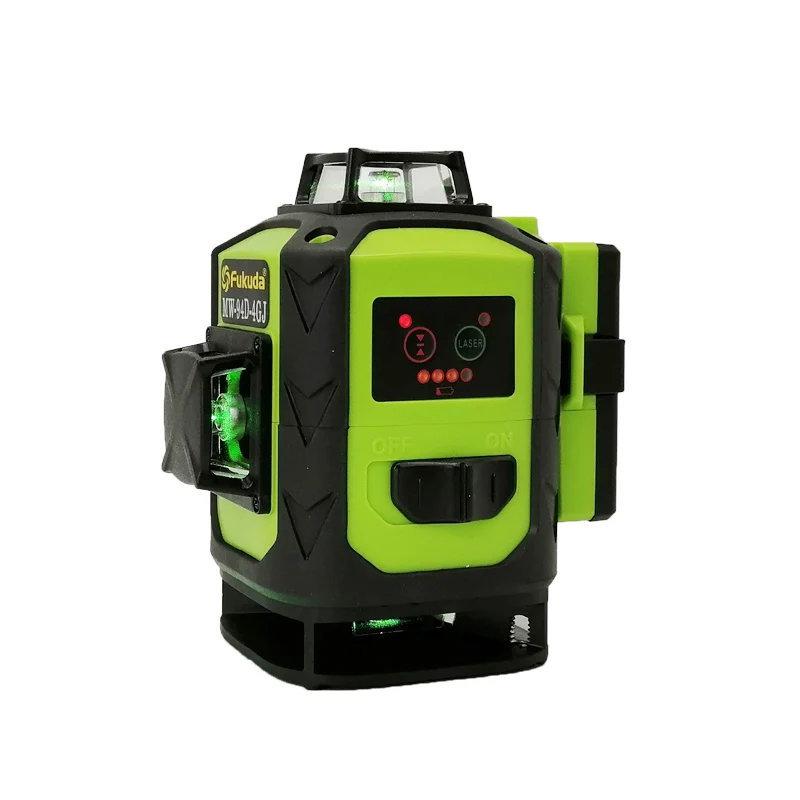 Fukuda 4D laser level 16 lines green laser level Automatic Self Leveling 360 Vertical&Horizontal Tilt& Outdoor Mode