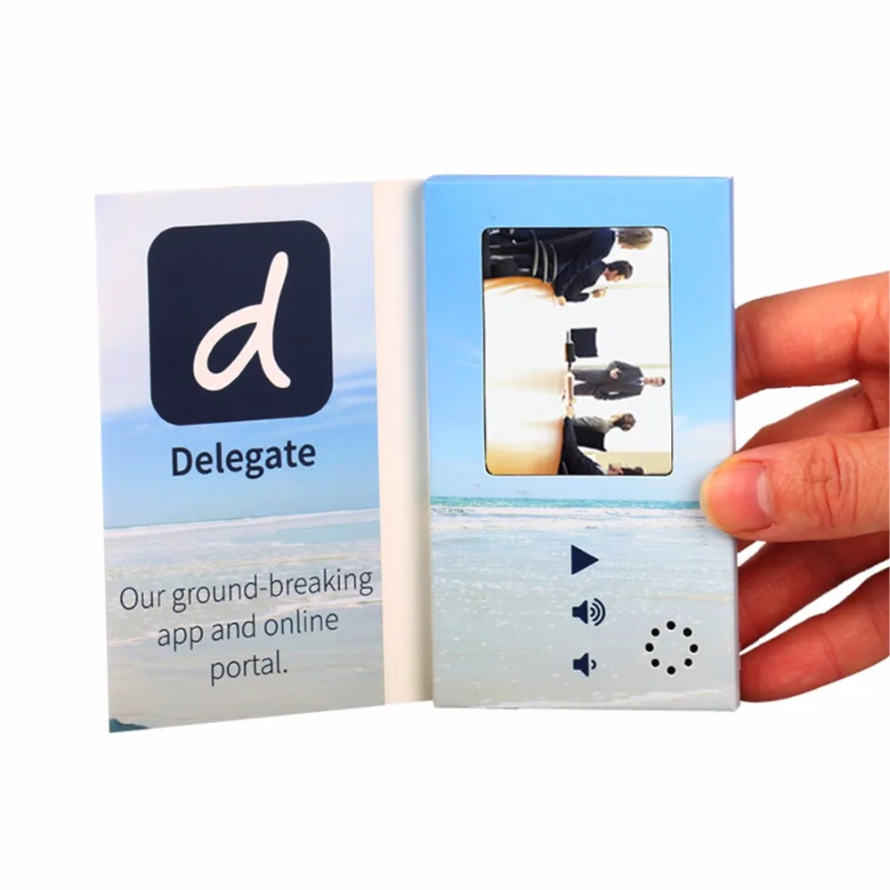 

Design production customize 2.4 inch business video brochure video greeting card video screen cards for Advertising Propaganda