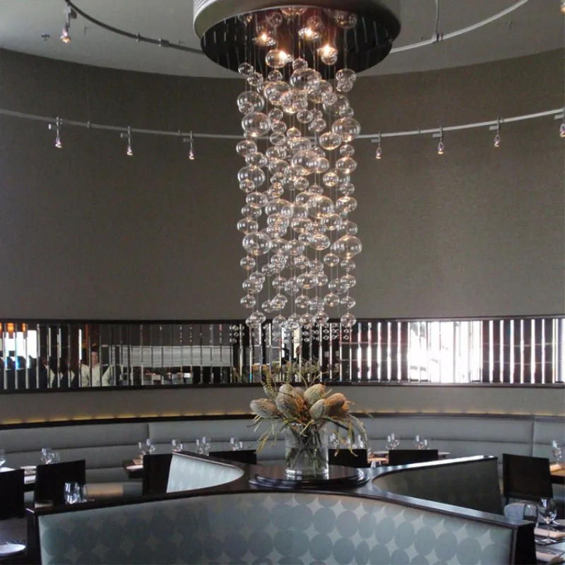 Люстра из муранского стекла, освещение для гостиной, ресторана, бара, кухни, блеск, итальянский дизайн, лампа из выдувного стекла, пузырьковая люстра