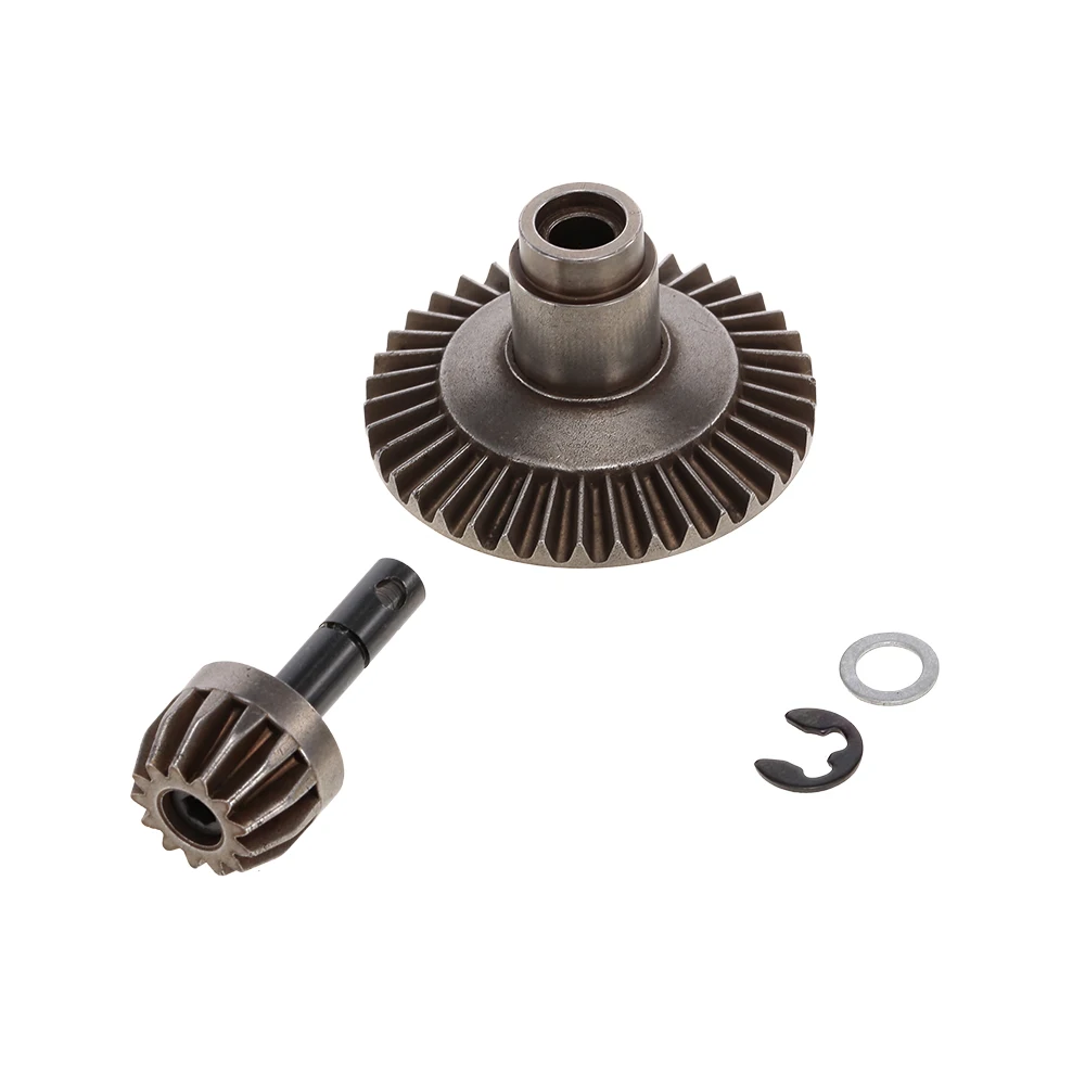 

13T 38T Metal Crown Gear Motor Differential Main Gear Combo for Front Rear Axle AXIAL SCX10 90021 90022 Off-Road RC Truck Car