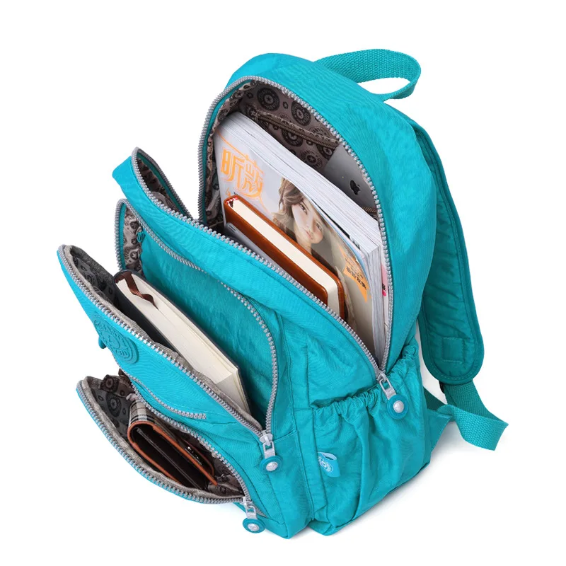 TEGAOTE la escuela Mochila para chica adolescente Mochila femenina, las mujeres bolsos de Nylon impermeable Casual Mochila Mujer TEGAOTE la escuela Mochila para chica adolescente Mochila femenina, las mujeres bolsos de Nylon impermeable Casual Mochila Mujer