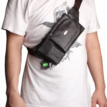 Натуральная кожа поясной кошелек сумки для мужчин поясная сумка на пояс для телефона мужские маленькие дорожные сумки через плечо sac banane