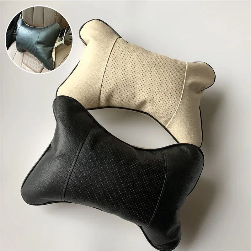 

2pcs Car Neck Pillow Perforating Design case for Jaguar XF XJ XJS XK S-TYPE X-TYPE XJ8 XJL XJ6 XKR XK8 X320 X308