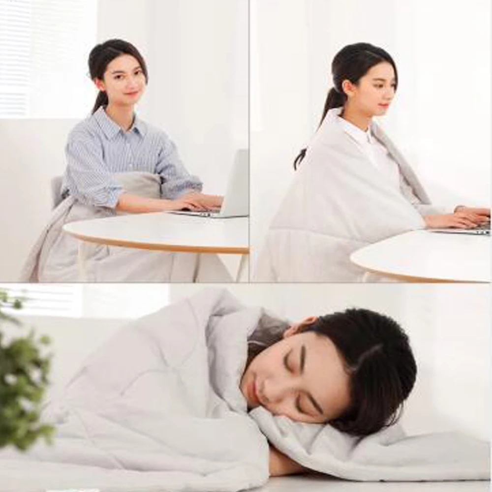  2colors Xiaomi Youpin 8H Quilt Air Conditioning Quilt Washed cotton antibacterial For Xiaomi Life 1