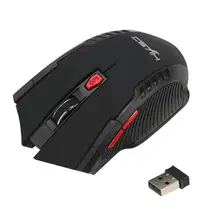 X20 2,4G Беспроводной Мышь 6 ключей игровая Мышь для компьютерной игры с 2400 Точек на дюйм для настольных ПК профессионального геймера