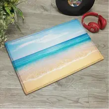 Натуральный Приморский напольный коврик с принтом коврик для ног в спальню коврик для окна залива нескользящий коврик коврики для ванной комнаты