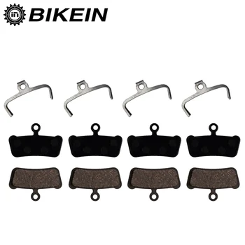 

BIKEIN - 4 Pairs Bicycle Disc Brake Pads For SRAM Guide RSC/RS/R Avid XO E7 E9 Trail 4 Pistions MTB Resin Hydraulic Brake Pad
