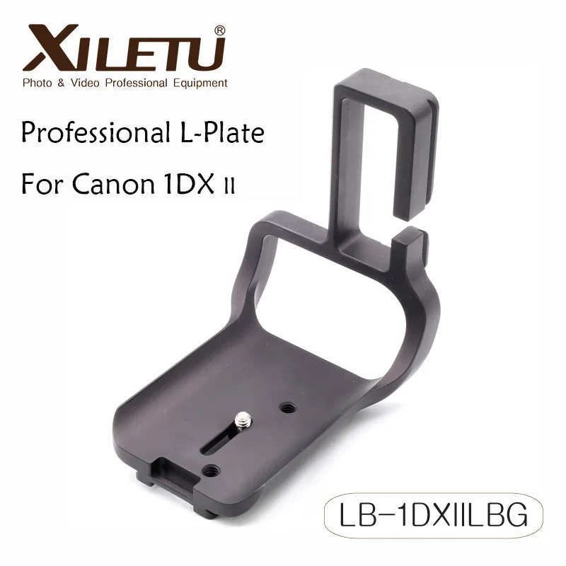 

Xiletu LB-1DXIILBG Professional Tripod Bracket Quick Release Plate For Canon EOS 1DX II 2 Arca Swiss RRS Manfrotto Gitzo