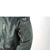Reproduction USAF L-2B Flight Jacket Men's Military Lightweight Windbreaker 5