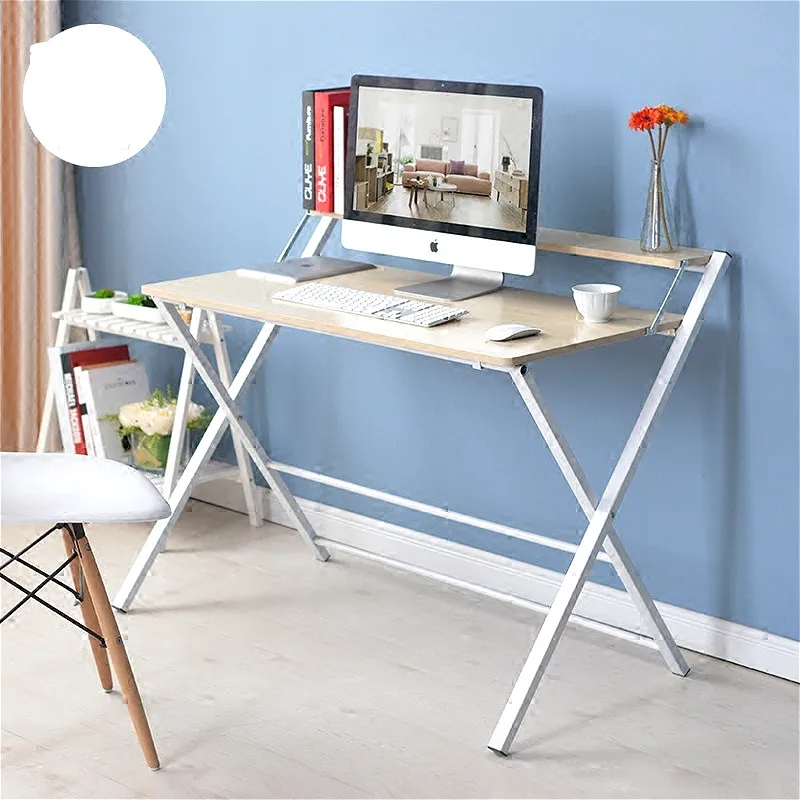 New arrival simple folding writing desk laptop desk bedside font b gaming b font table home