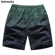 Лоскутные Шорты мужские высотой до колена повседневные хлопковые короткие брюки модные короткие мужские шорты мужские Популярные Брюки Homme