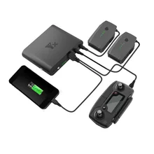 Outdoor Portable Mobile Power Charger Battery Charging Bank USB port Remote Controller Charger For DJI Mavic pro Drone