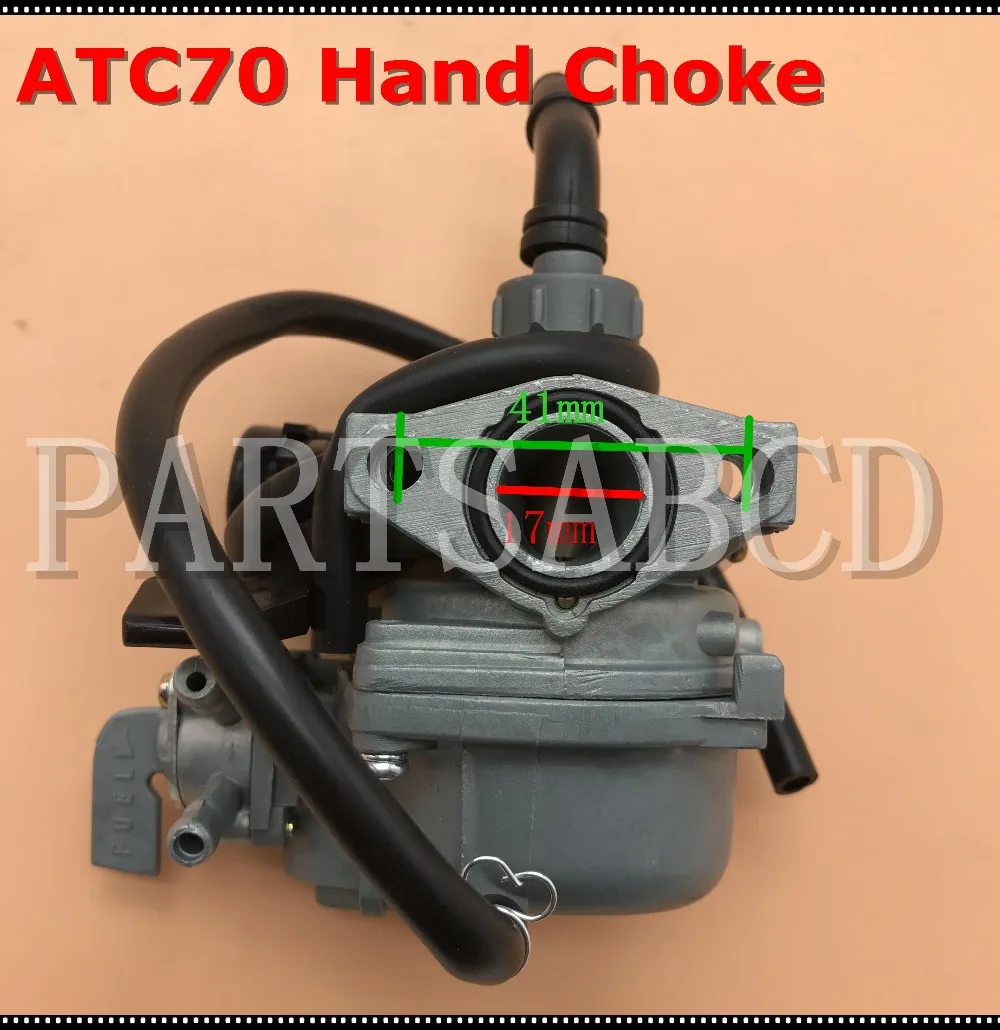 Carburetor Carb FIT HONDA ATV 3-Wheeler ATC70 ATC 70 1978-1985 17mm Intake