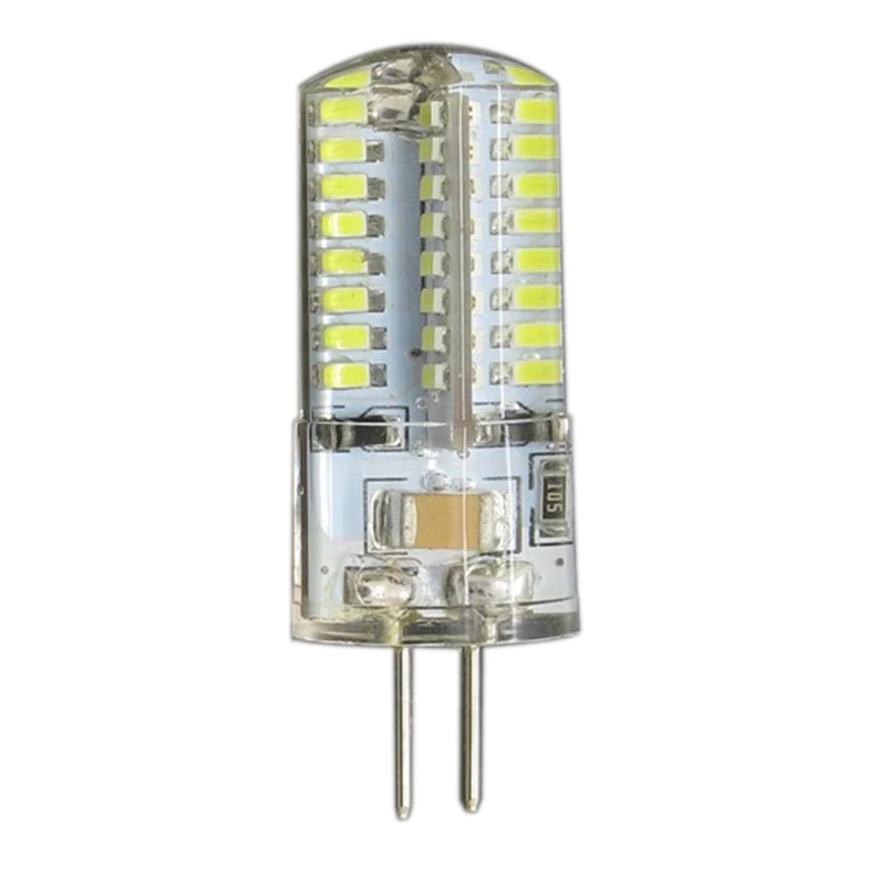 Лампа светодиодная G4 SMD3014 24 светодиода 48 светодиодов 64 104 2 Вт 4 6 9 220 В переменного