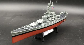 

rare Special Offer 1:1000 World War II U.S. BB-59 Massachusetts Battleship Warship model Static finished alloy
