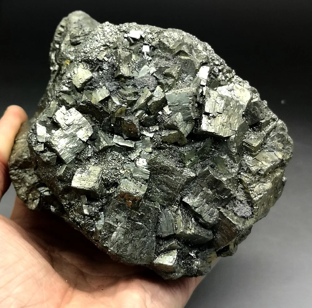 

1577g natural rare pyrite mineral teaching specimens collection from China free shipping