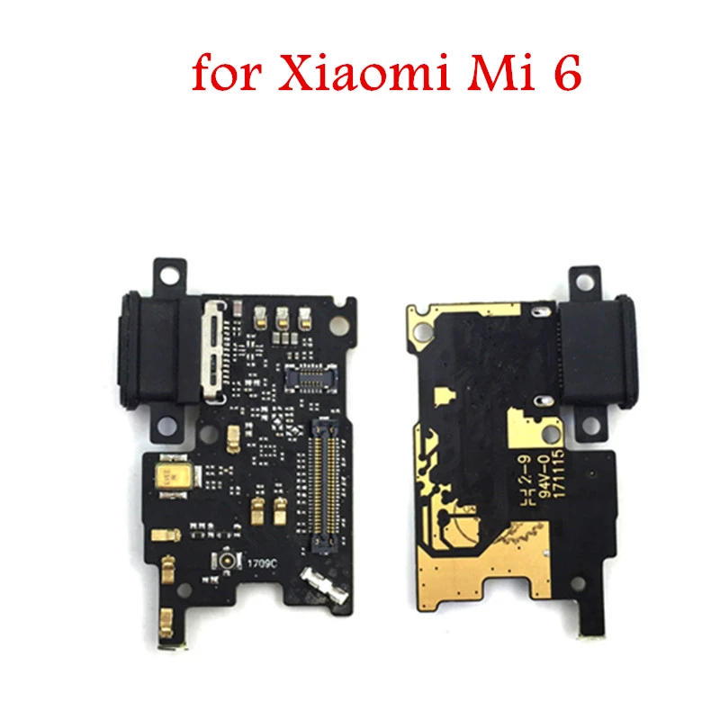

for Xiaomi Mi 6 USB Charger Connector Flex Cable for Xiaomi Mi6 USB Charging Dock PCB Board Flex Cable Repair Spare Parts