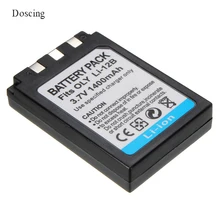 3.7V 1.4Ah Li-12B Li-10B LI 12B Battery for OLYMPUS u300 u400 u410 C760 C765 C70 C7000 C770 u500 u600 u800 u810 u1000 bateria