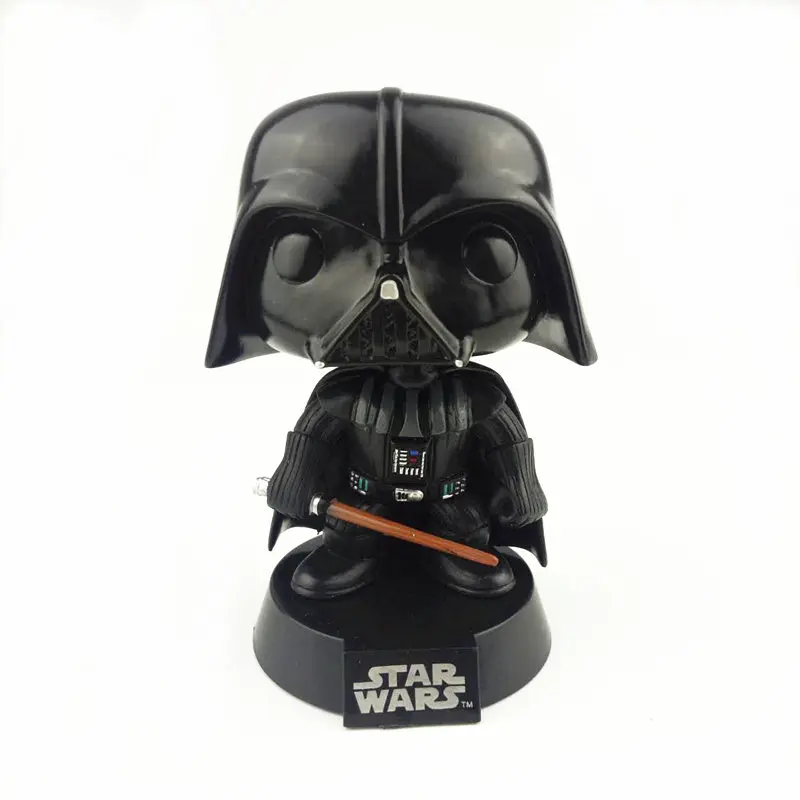 NEW 10cm star war Darth Vader action figure Bobble Head Q Edition new box for Car