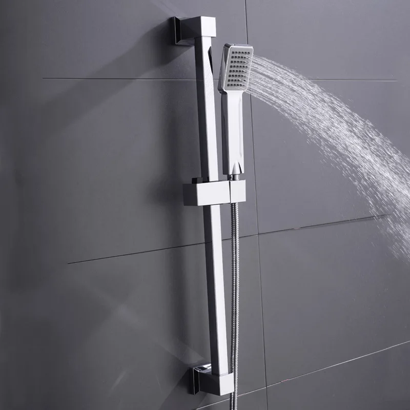 Square Slide Bar Shower Holder Shower Slide Bar Installation Free